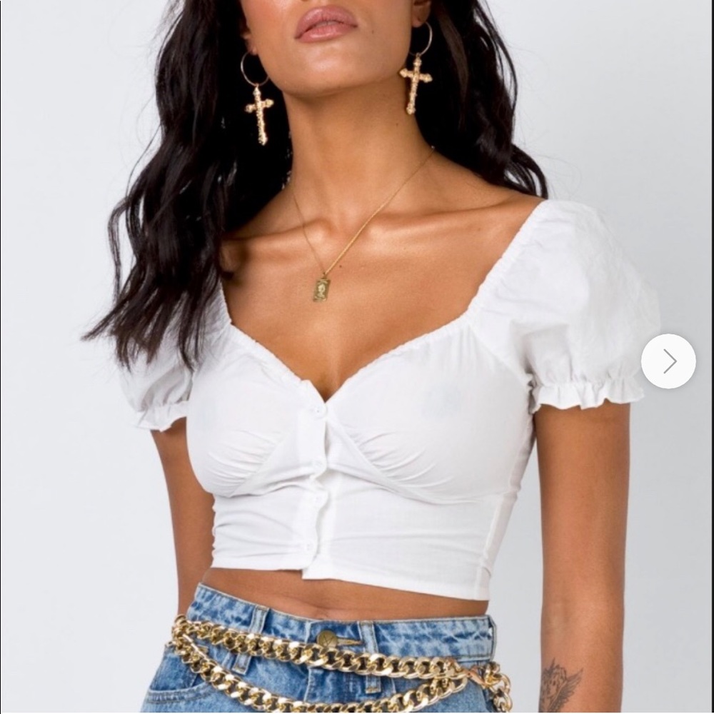 Princess polly Abe crop top